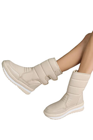 Paraşüt Cırtlı Kadın Bot BEJ