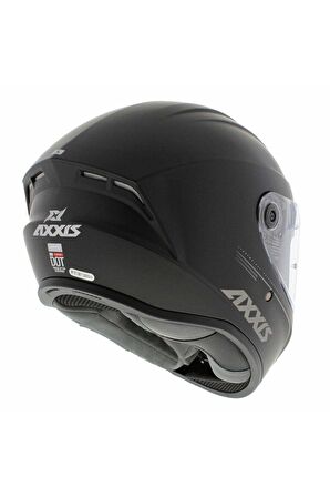AXXIS DRAKEN S SOLID V.2 MATT BLACK (BİR BEDEN BÜYÜK SİPARİŞ VERİNİZ)
