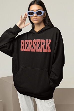 Arka Ön Baskılı Anime Comics Unisex Oversize Berserk Hoodie