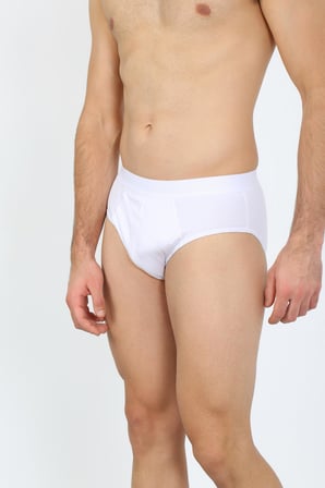 Moda Çizgi Erkek Pamuk 3lü Siyah Beyaz Gri Likralı Slip 40123 ÇOK RENKLİ