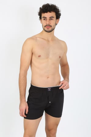 Modi Erkek Penye Boxer Siyah 40091