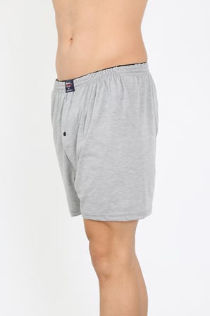 Modi Erkek Penye Boxer Gri 40091