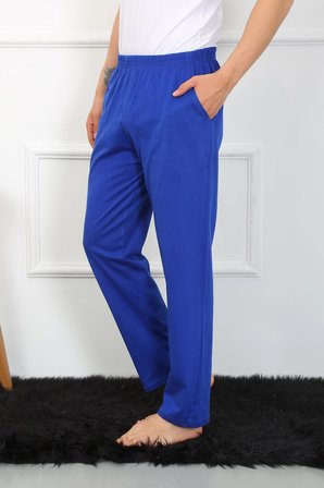Celira Erkek Pamuk Saks Tek Alt Pijama 27495