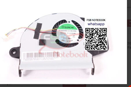 Asus UX303 UX303L UX303UB UX303LA UX303UA Notebook Ekran Kartı Soğutucu Fan 13NB04R1P08011
