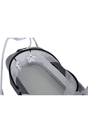 Sunny Baby Caretta Elektirikli Ve Pilli Beşik 9146 Gri