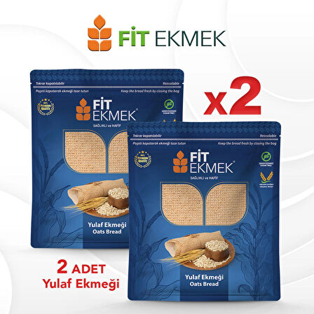 fit 2'li Yulafli Lavaş Ekmeği