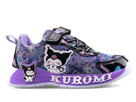 Kuromi 724 Kız Çocuk Okul Öncesi Işıklı Sneaker