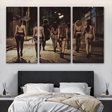 Sokak Kadınları Tablosu - Street Woman-6554