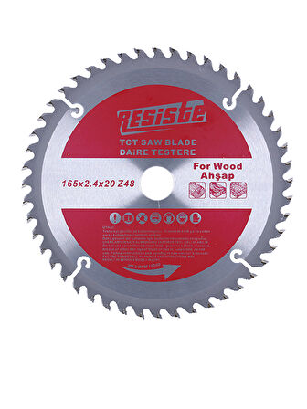 Resiste 165x2.4x20 Z48 Sunta Kesme Testeresi
