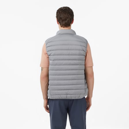 Nautica Erkek Gri Regular Fit Su İtici Kaz Tüyü Yelek
