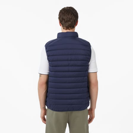 Nautica Erkek Lacivert Regular Fit Su İtici Kaz Tüyü Yelek