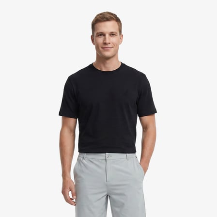 Nautica Erkek Siyah Regular Fit T-Shirt