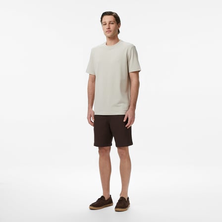 Nautica Erkek Bej Regular Fit T-Shirt
