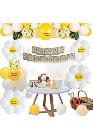 PAPATYA FOLYO BALONLU BALON SET KONSEPT