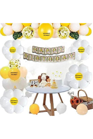 PAPATYA FOLYO BALONLU BALON SET KONSEPT