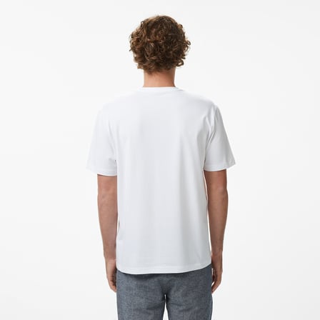 Nautica Erkek Beyaz Regular Fit T-Shirt