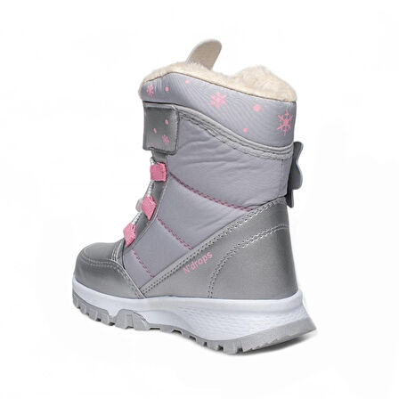 2115 Kız Çocuk Okul Öncesi İçi Kürklü Kar Botu