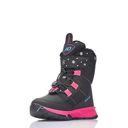 2115 Kız Çocuk Okul Öncesi İçi Kürklü Kar Botu