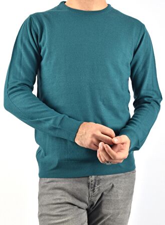 ET 3621 TWİSTER BİSİKLET YAKA KAZAK/PETROL/S