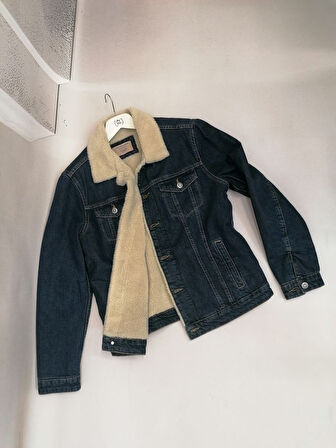 NBM TW EC J56 PELUSLU DENIM CEKET