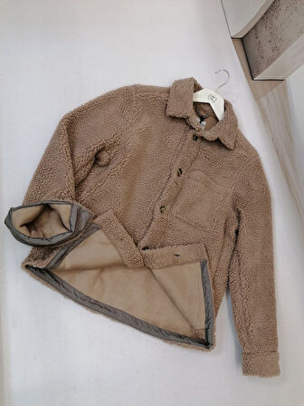 NBM TW POLE J58 PELUS DUGMELI CEKET-Bej