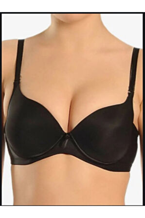 Kadın Siyah Destekli  Sütyen