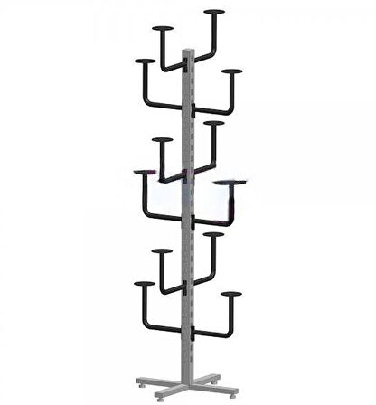 Dikmeye Geçebilen Motosiklet Kask Tutucu