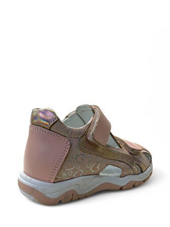 524 Çocuk Okul Öncesi Deri Korseli Sandalet