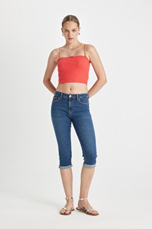 DeFacto Normal Bel Jean Kapri B9168AX24SMNM28
