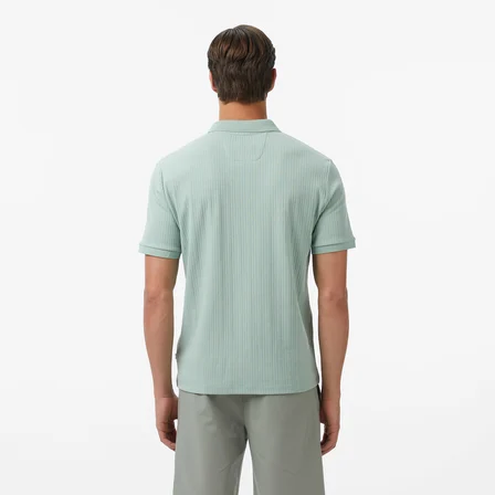 Nautica Erkek Yeşil Regular Fit Polo Yaka T-Shirt