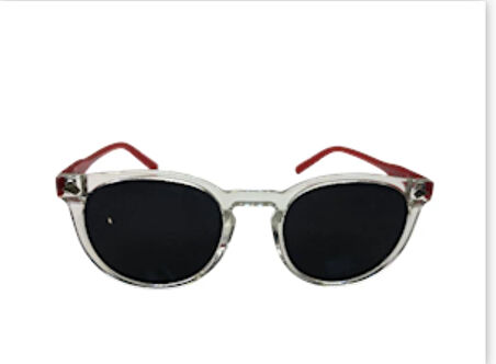 For Exchange  Mod.1065 C.197 Şeffaf  Kırmızı  Unisex Güneş Gözlüğü