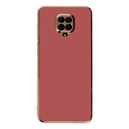 Xiaomi Redmi Note 9 Pro Kılıf Volet Silikon - Kırmızı
