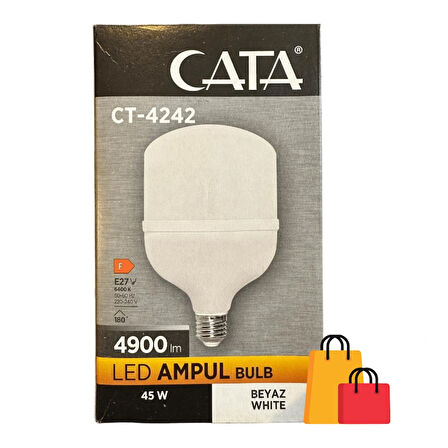 Cata Ct- 4242 42 Watt LED Orijinal Ampul Beyaz Işık