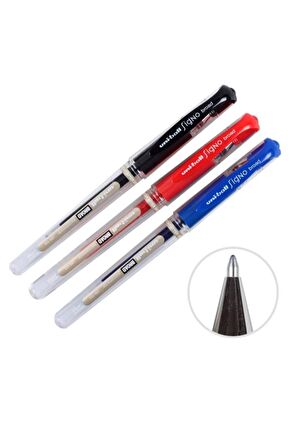 Mavi Siyah Kırmızı İmza Kalemi Um-153 Signo Broad Roller Kalem 1,0 Mm 3 Adet
