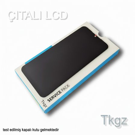 Tkgz Samsung Galaxy A53 - 5G Lcd Ekran Dokunmatik SERVİCE PACK LCD - FULL ÇITALI MAVİ