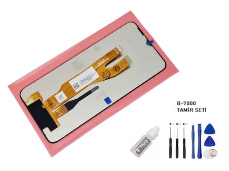 Tkgz General  Mobile GM 22 Lcd Ekran Dokunmatik SERVİCE PACK LCD + B-7000 + TAMİR SETİ