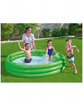 Bestway 3 Boğum Yeşil Renkli Şişme Havuz 122x25cm