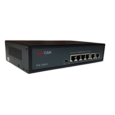 GoldCam 4Port PoE Switch P04M22311280008