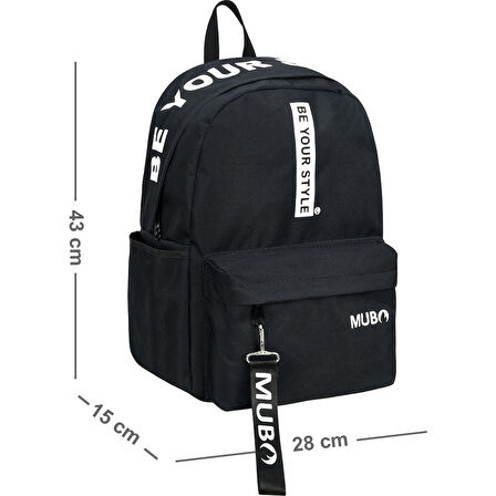 DZC KUZENLER AVM BEZ SIRT ÇANTASI UNISEX GÜNLÜK BÜYÜK BOY OKUL ÇANTA 