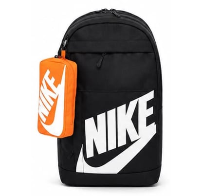 Elemental Unisex Sırt Çantası Okul Çantası Günlük Spor Seyahat Antrenman Laptop Çantası Renkli SİYAH