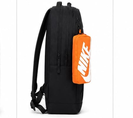 Elemental Unisex Sırt Çantası Okul Çantası Günlük Spor Seyahat Antrenman Laptop Çantası Renkli SİYAH