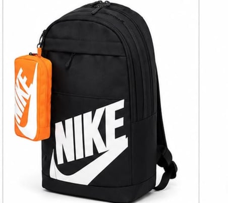 Elemental Unisex Sırt Çantası Okul Çantası Günlük Spor Seyahat Antrenman Laptop Çantası Renkli SİYAH