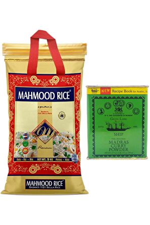 Mahmood Rice Basmati Pirinç 4 KG + Ship Hint Köri 125 G