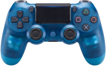 Playstation 4 Dualshock Kablosuz Kontrol Cihazı Transparan Mavi