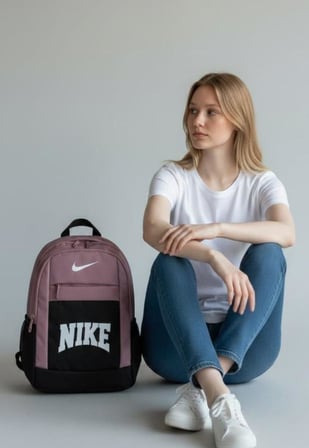 KIZ ERKEK SAĞLAM OKUL ÇANTASI LAPTOP SPOR KALİTELİ gül kurusu