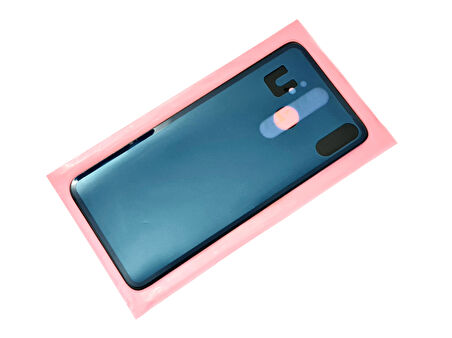 Tkgz Xiaomi Redmi NOTE 8 PRO Arka Pil Batarya Kapağı (C.C Logolu CAM) MAVİ