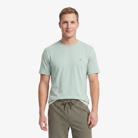 Nautica Erkek Yeşil Regular Fit T-Shirt
