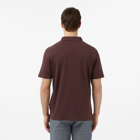 Nautica Erkek Kahverengi Regular Fit Polo Yaka T-Shirt