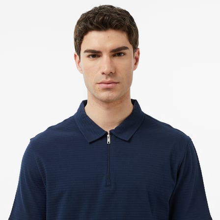 Nautica Erkek Lacivert Regular Fit Polo Yaka T-Shirt