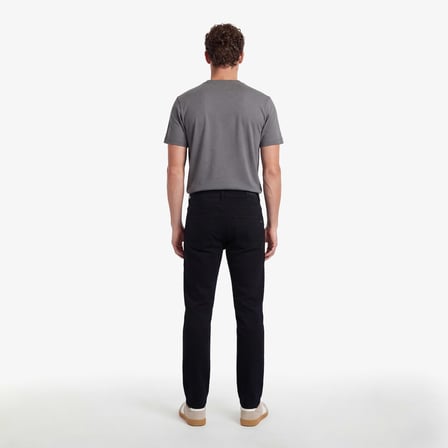 Nautica Erkek Siyah Tapered Denim Pantolon